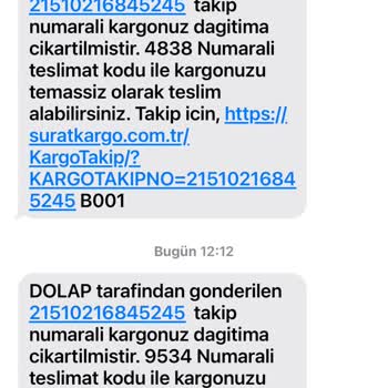 Sürat Kargo Orkide Şubesi, Yaşadığım Kargo Sorunlarında Nirvana