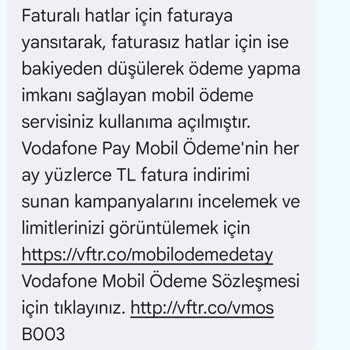 Vodafone Pay Habersiz Yapılan Abonelik Ve Haksız Yere Faturama Yansıtılan Ücret