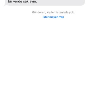 Meta Durduk Yere Gelen Bir Mesaj