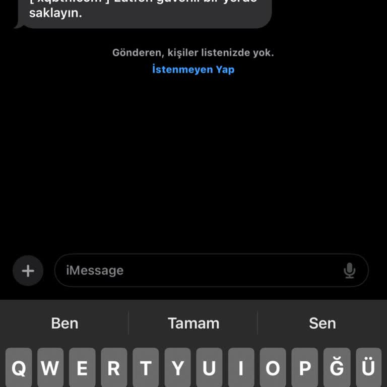 Meta Kabul Etmiyorum Bir İlgim Yok