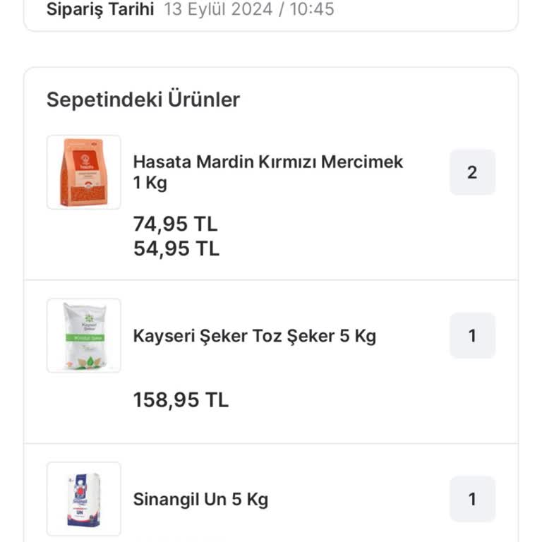 Migros Sanal Market Siparişimde Eksik Ürün Ve Yavaş Hizmet