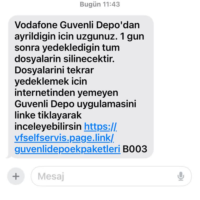 Vodafone'dan Turkcell'e Geçişte Güvenli Depo Sorunu