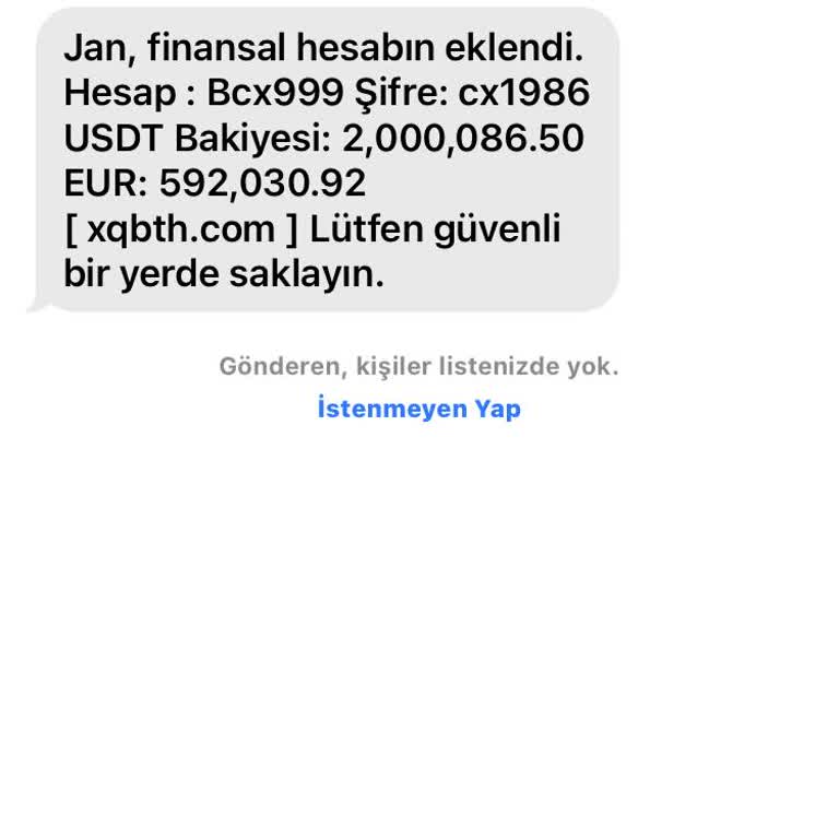 Meta Gelen Mesaja Sorumluluk Reddi