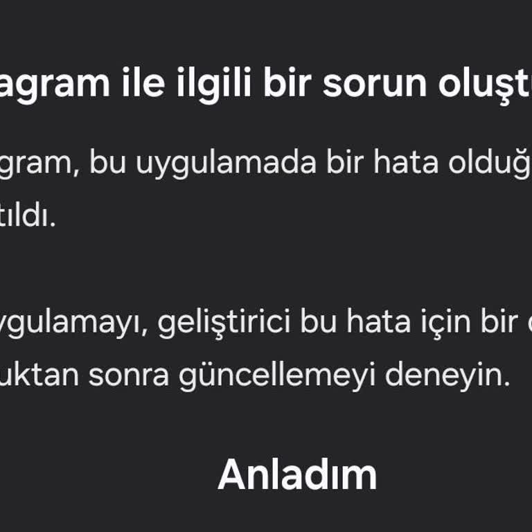 Samsung Instagram Hesabıma Giremiyorum