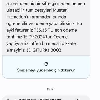 Digiturk Tarifemi Onaylamamış Yüksek Fatura Çıkarmış