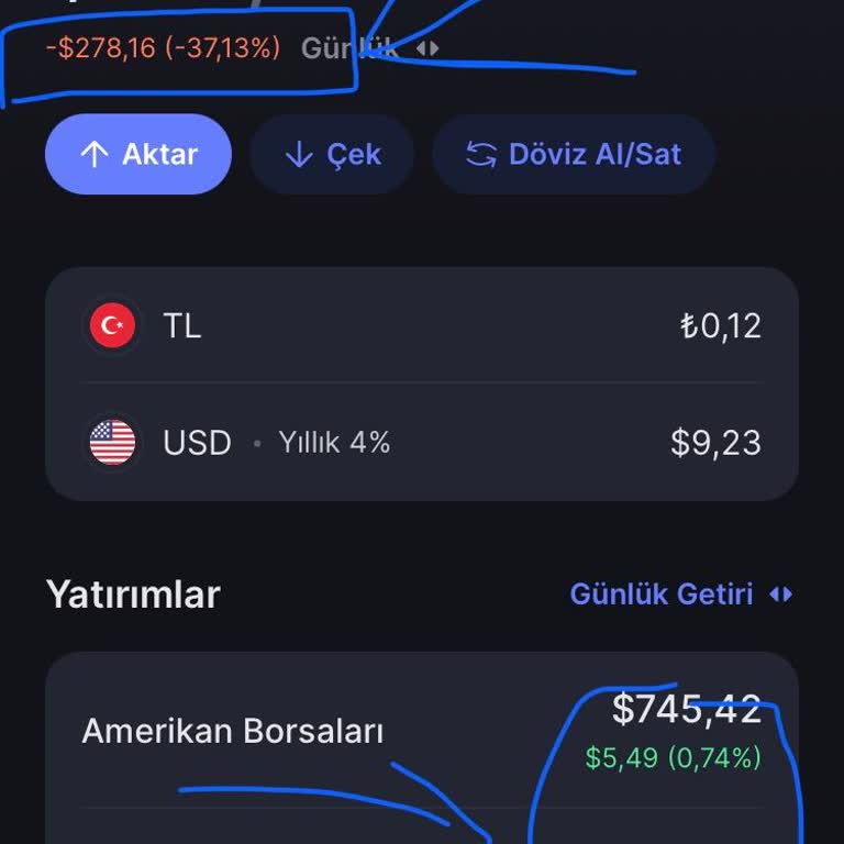 Midas Uygulaması Kâr Zarar Görünümü Teknik Hata