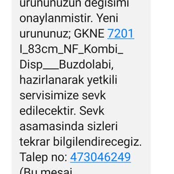 2 Defa Bozuk Gelen Grundig Buzdolabı