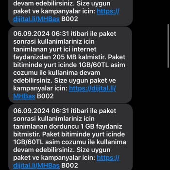 Beklenmedik İnternet Kullanımı ve Yüksek Fatura Şikayeti