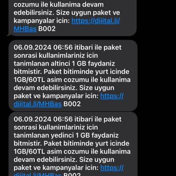 Beklenmedik İnternet Kullanımı ve Yüksek Fatura Şikayeti