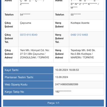 Sürat Kargo Dağıtımda Mesajı Atıp İki Gündür Kargoyu Teslim Etmiyor