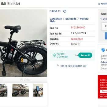 Sahibinden Param Güvende Şikayetim Var