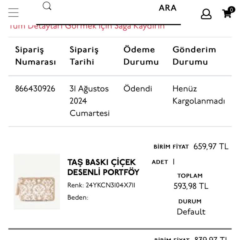 Yargıcı Stokta Olmayan Ürünlerin Satışı