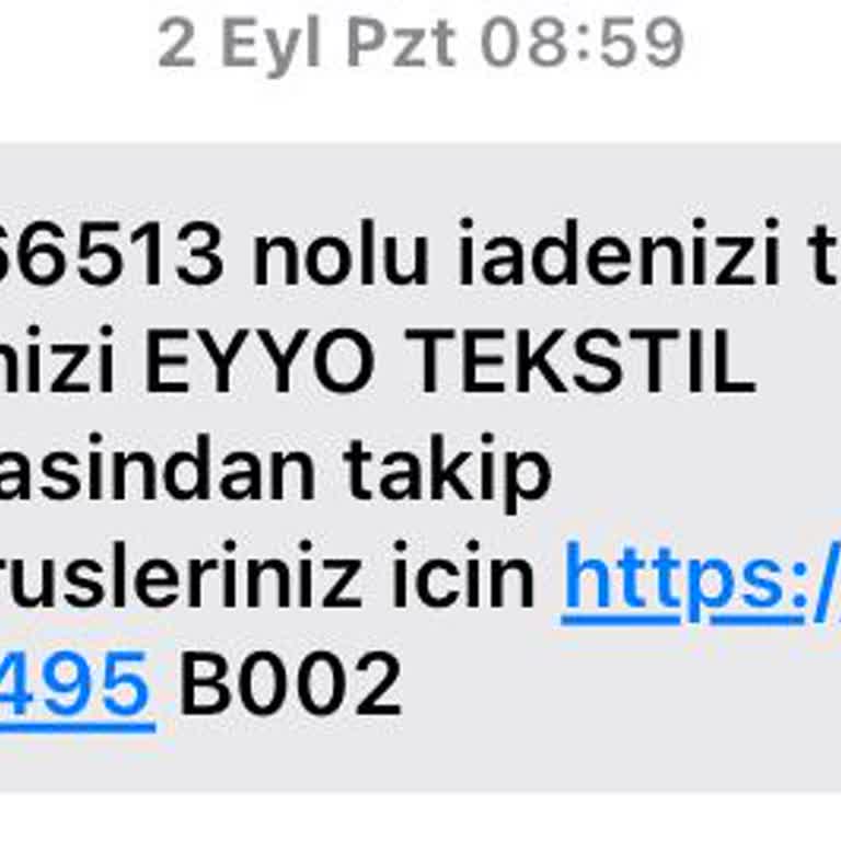 Eyyo Atelier Ücret İadesi Yapılmadı