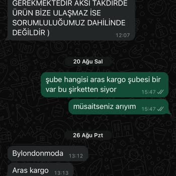 Değişim Yapmak İstediğim İçin Mesajlara Dönüş Yapılmıyor Bylondonmoda