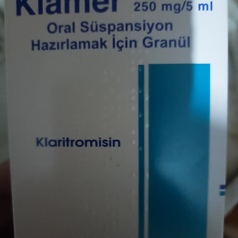 Atabay İlaç Firması Klamer Antibiyotik Şurup