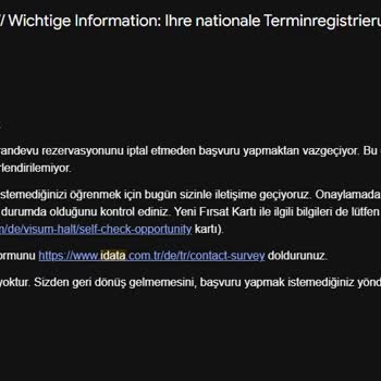 İData'dan Randevu Ataması İçin 8 Aydır Bekletiliyorum!