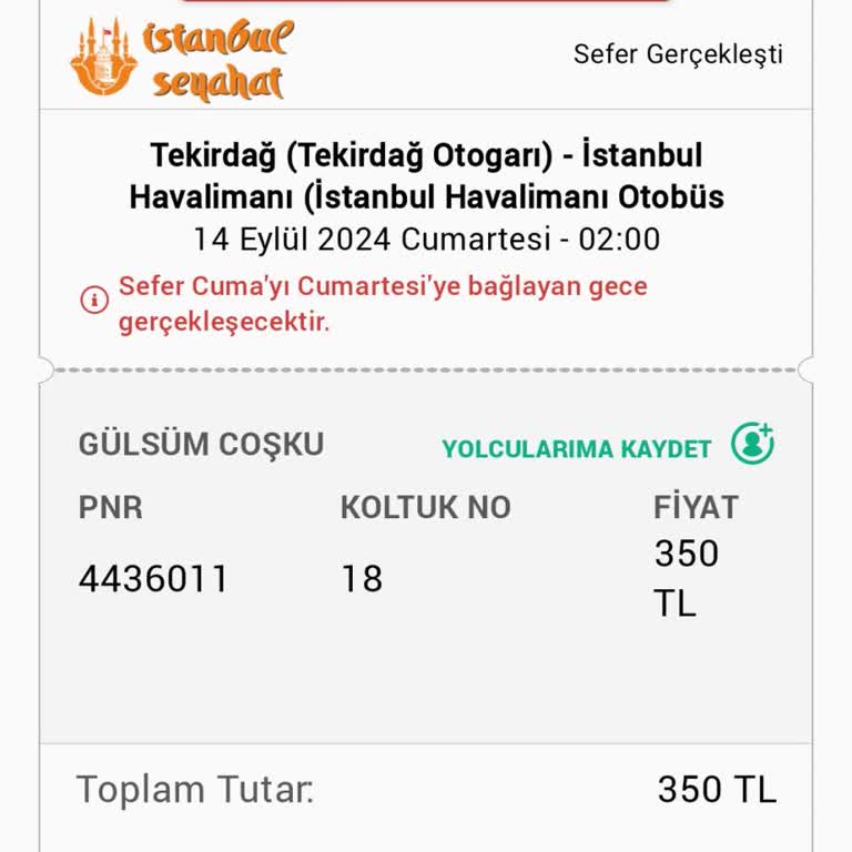 İstanbul Seyahat Kişisel Alana Saygısızlık