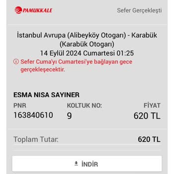 Pamukkale Turizm Gece Yolculuğunda Ek Bagaj Ücreti Ve Aktarma Sorunu