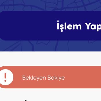 BURULAŞ Bursakart Bekleyen Bakiye