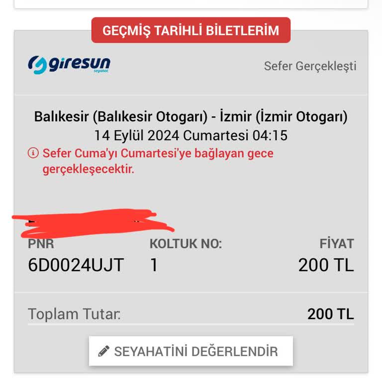 Obilet Bilet İadesi Yapmıyor.