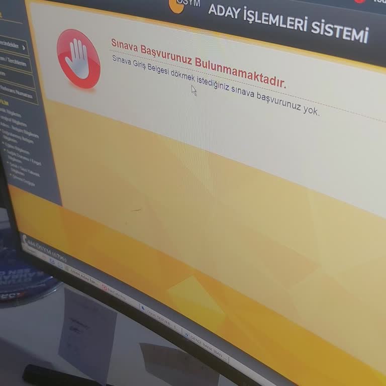 ÖSYM KPSS Kayıt Sorunu Ve Sınav Giriş Belgesi Problemi