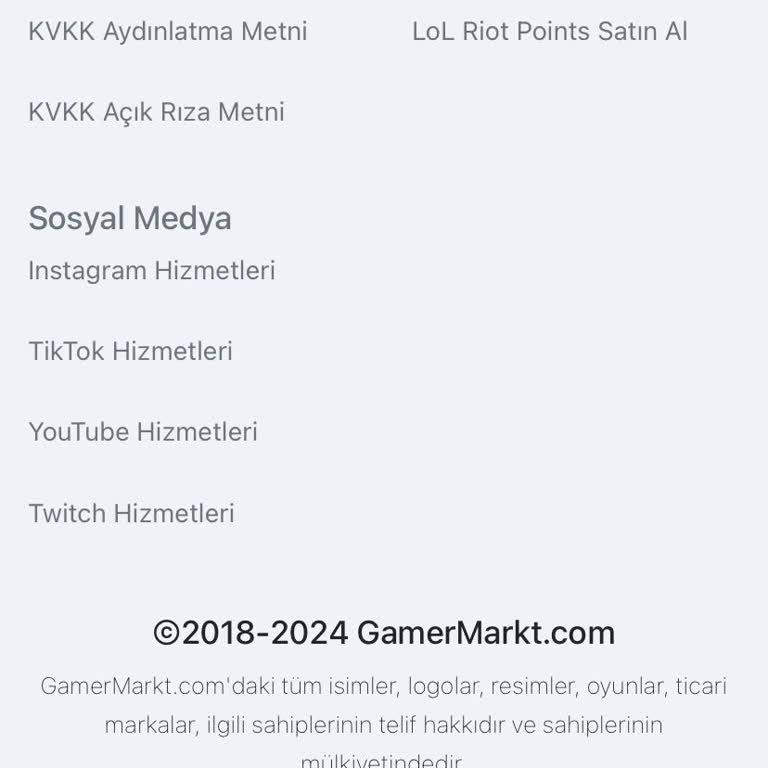 GamerMarkt Hesap Geri Alınma İşlemiyle Alakam Yoktur