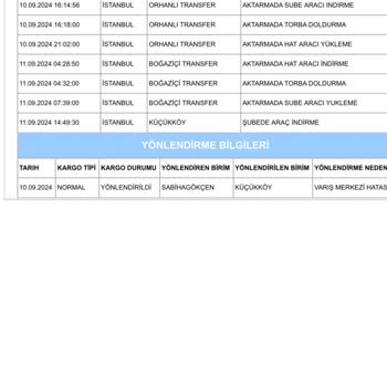 Kargo Teslimat Problemi- Aras Kargo