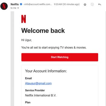 Netflix Haberim Olmadan Kartımdan Para Çekmiş