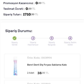 Gratis Siparişlerim 5 Gündür Teslim Edilmedi Ve Hala Sipariş Verildi Olarak Görünüyor