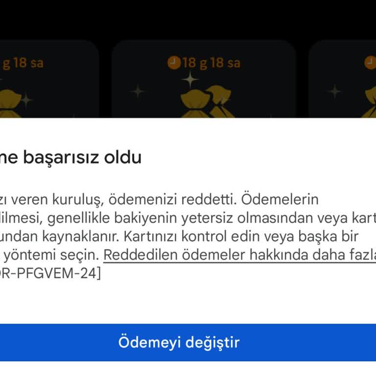 Ziraat Bankası Ödemeniz Reddedildi Sorunu