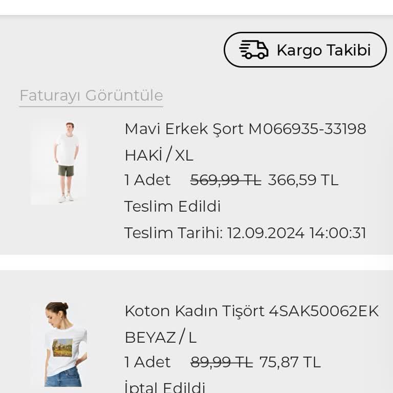 Ozdilekteyim.com Bilgi Vermeden Ürün İptali