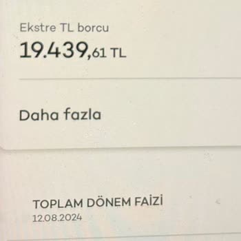 Akbank Toplam Dönem Faizi