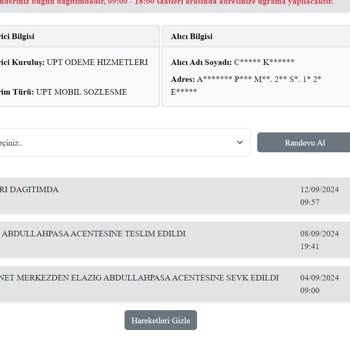 Kuryenet Kargo Teslim Etmedi