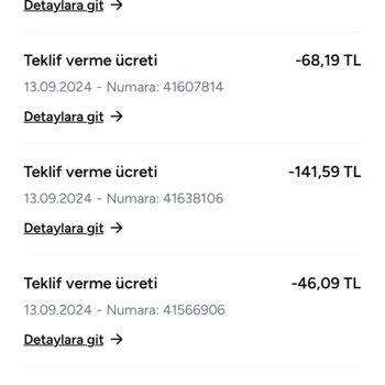 Armut Para Yükledikten Sonra Fırsatlar, Hizmetlerim Ve Tekliflerim Silindi