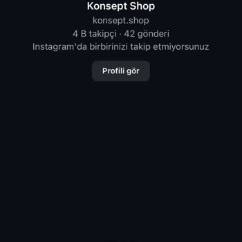 Konsept Shop Siparişim Hakkında Bilgi Alamıyorum