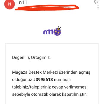 N11 350 TL Lik Satışa 9 TL Yolladı