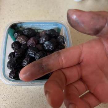 MarmaraBirlik Kuru Sele Zeytin Kimyasal Boya