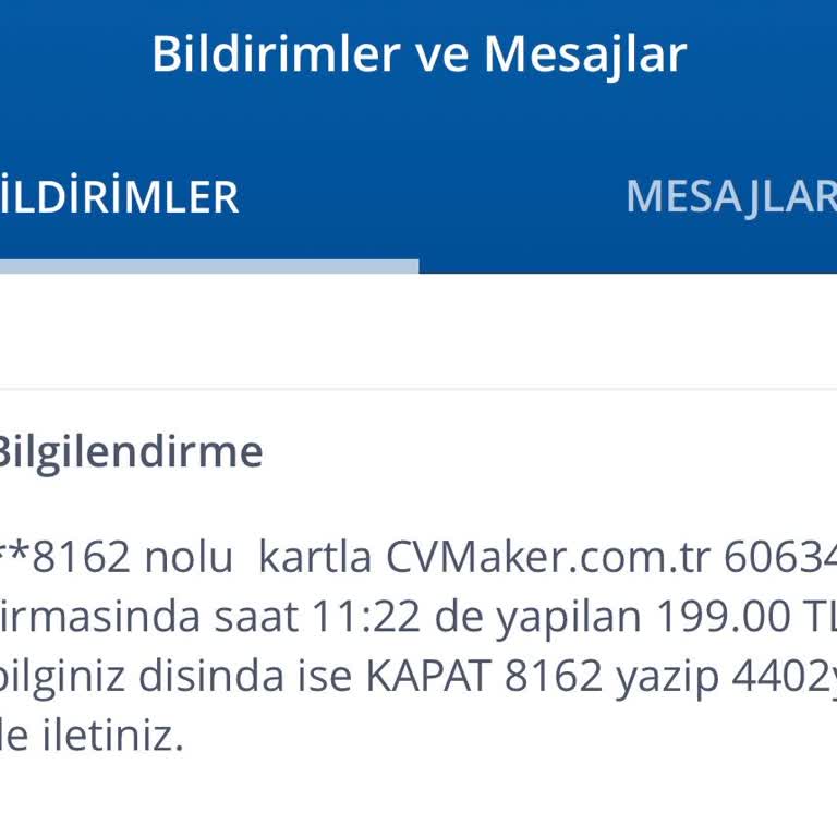 CV Maker İzinsiz Para Çekti