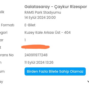 Banabilet Biletimi İstiyorum!