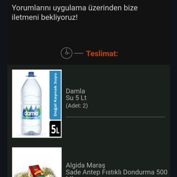 Trendyol'un Kuryesi Siparişi Kapıya Asıp Gitmiş Dondurma Erimiş