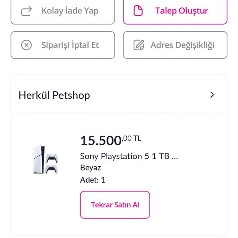 Pazarama Sipariş Verdiğim Ürünler İptal Oluyor