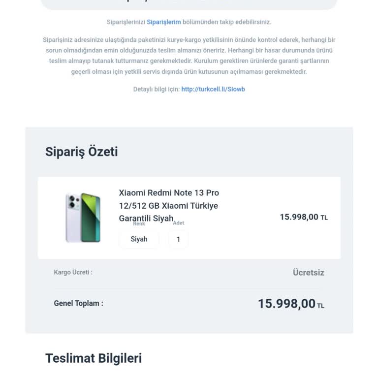 Xiaomi Not 13 Pro Telefonla Yaşadığım Sorunlar ve Müşteri Hizmetleri Deneyimi