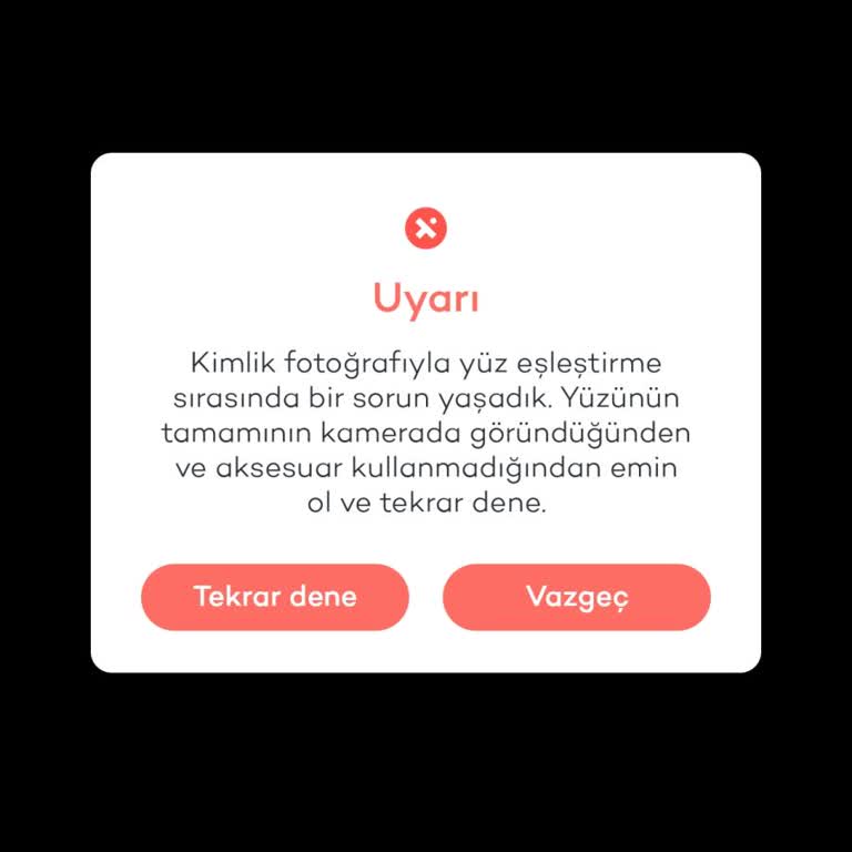 Tosla Kimlik Doğrulama Sorunu: Yüz Tanıma Başarısızlığı