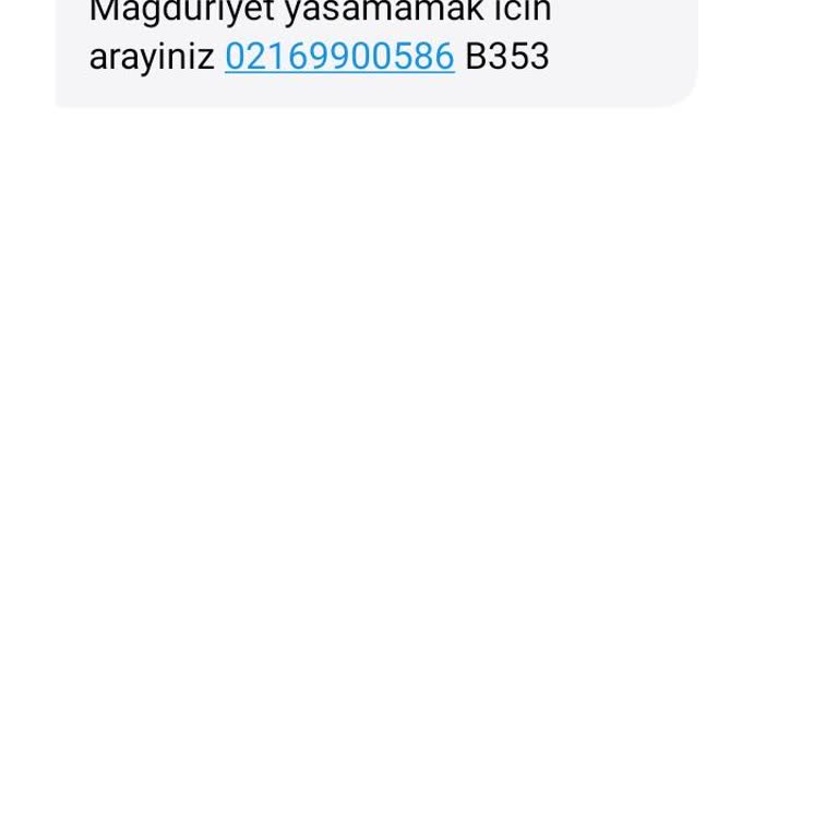 E.UZLASMA (SMS) E Uzlaşmadan Gelen Mesaj