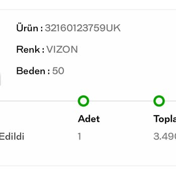 PaulMark Ürünü Aldıktan Sonra Yapılan İndirim