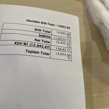 Ülker Fatura Ve Pm Fatura Farklı Fatura Tutarları Aynı Değil