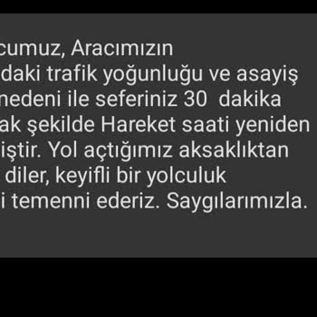 Kamil Koç İki Buçuk Saat Rötar Ve Biletli Yolcumuzu Otobüse Almadı.