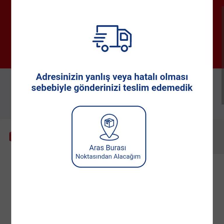 Aras Kargo Ürünlerimi Elime Ulaştırmıyor