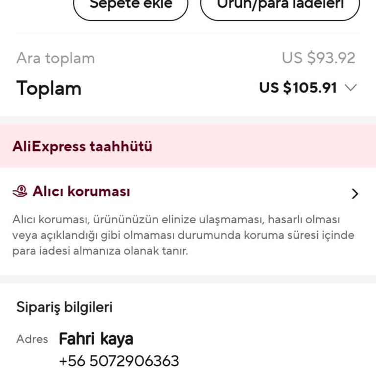 Aliexpress Siparişlerim Sürekli Sorunlu Ve Bilgilendirme Yok
