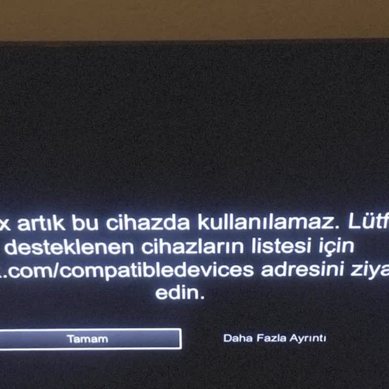 "Netflix Artık Bu Cihazda Kullanılamaz"